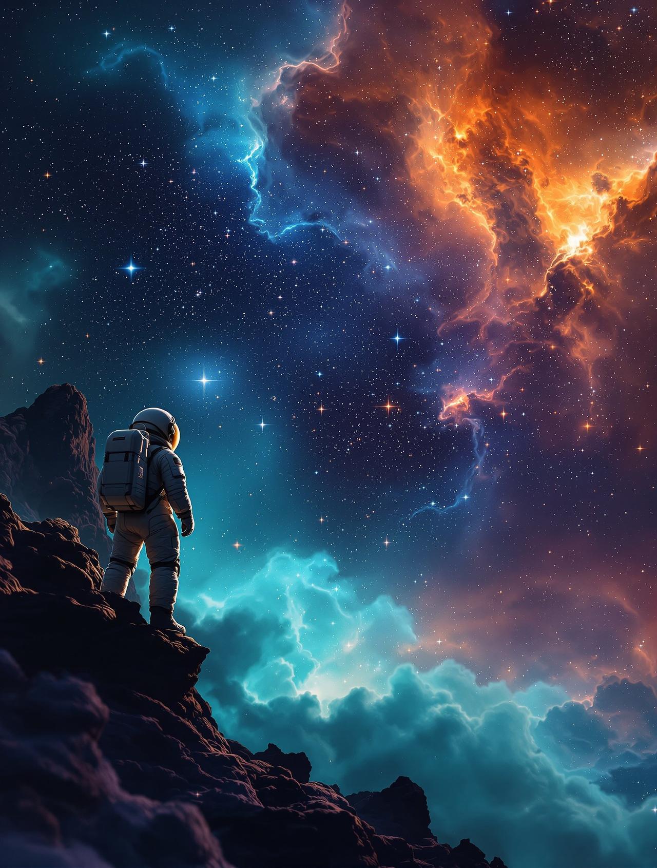 快影视频作品星辰大海海报 - 商业广告